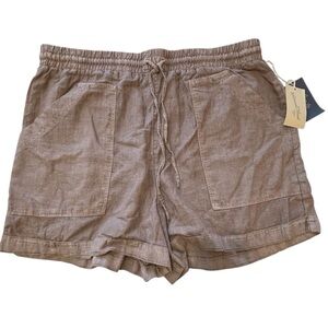 Universal Thread Brown Linen Shorts Sz XL